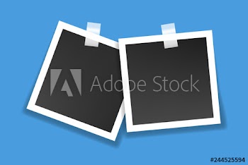 Photo frame in vintage style