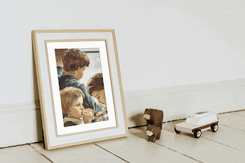 Photo frame mockup, children's room | Free PSD Mockup - rawpixel