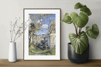 Photo frame mockup, houseplant decor | Free PSD Mockup - rawpixel