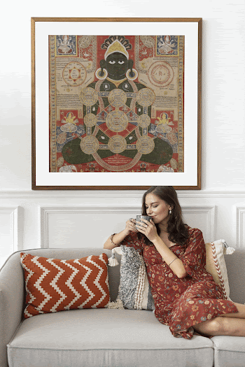 Photo frame mockup, living room | Free PSD Mockup - rawpixel