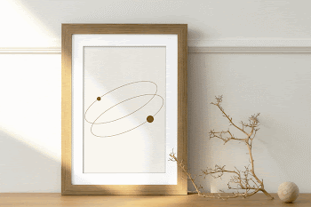Photo frame mockup, realistic home | Free PSD Mockup - rawpixel