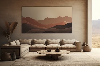Photo frame mockup, realistic interior | Free PSD Mockup - rawpixel