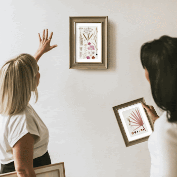 Photo frame mockup, women decorating | Free PSD Mockup - rawpixel