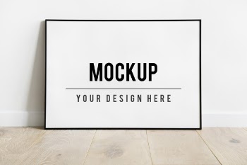 Photo  frames mockup Free Psd