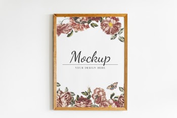 Photo  frames mockup Free Psd