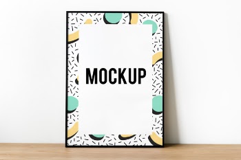 Photo  frames mockup Free Psd