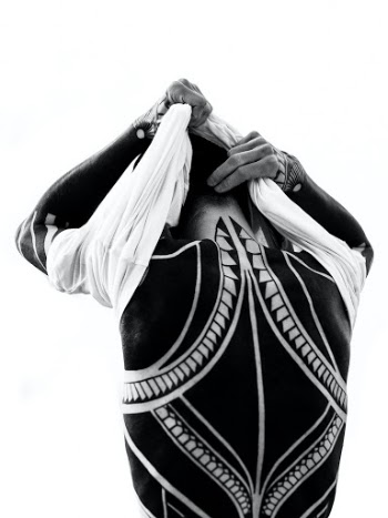 Photo from my friend of back piece