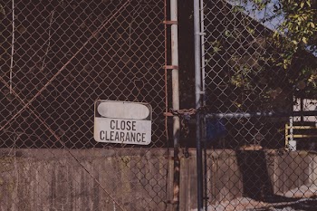 Photo of a Gray Metal Fence