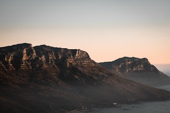Photo Of A Mountain At Sunset