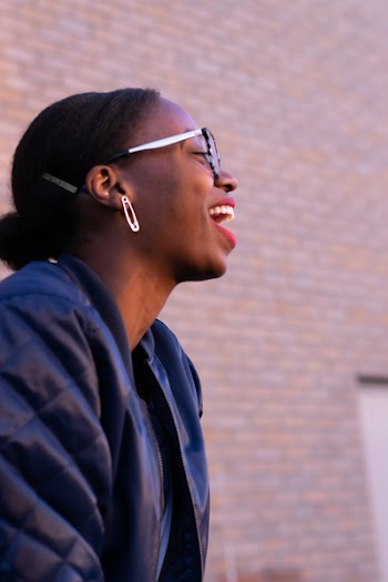 Photo of a Woman Smiling 