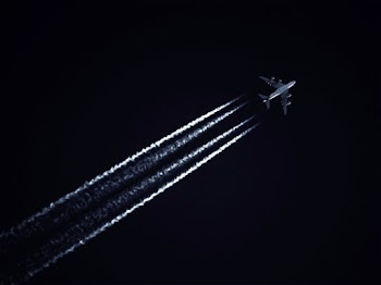 Photo of Airplane During Evening