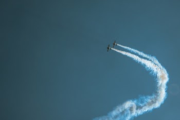 Photo of Airplanes in Mid Air