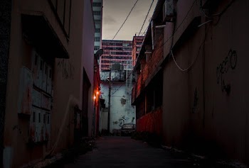 Photo of Alley Between Buildings