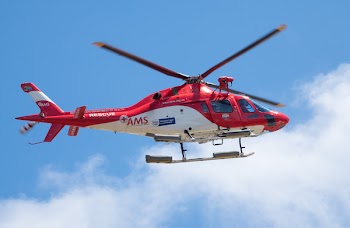 Photo Of Ams Helicopter In Flight