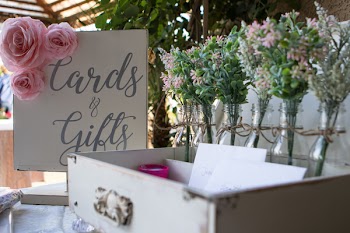 Photo of an Artistic Floral Sign