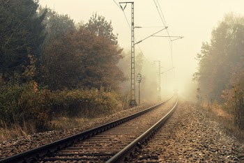 Photo Of An Empty Rail Road