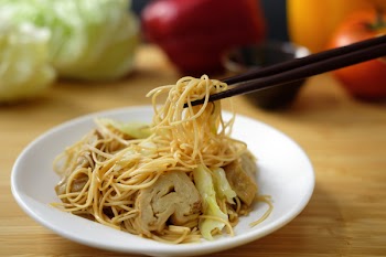 Photo of Asian Dish on Plate