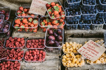 Photo of Assorted Fruits on Clear Plastic Packs
