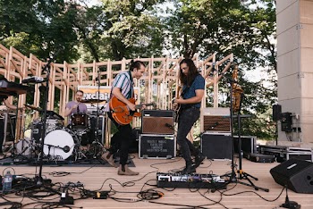 Photo of Band Performing on Stage
