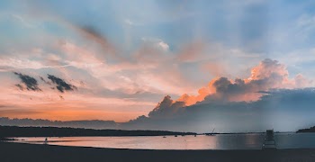 Photo of Beach During Golden Hour