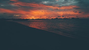 Photo of Beach During Golden Hour