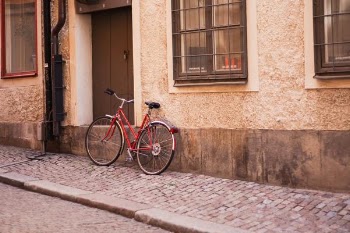 Photo of Bicycle Parked On Table