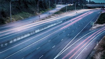 photo of black concrete road