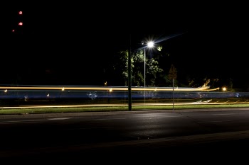 Photo of Black Lamp Post during Nighttime
