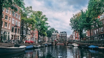 Photo of Boats Parked on River