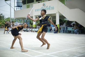 Photo of Boys Sparring With Sword