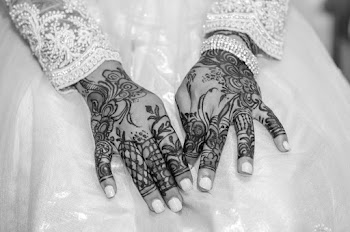 Photo of Bride's  Arm's  with  Mehndi  Tattoo 