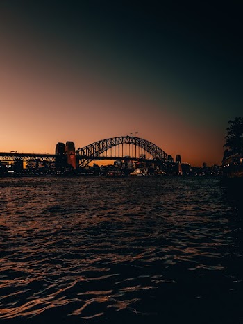 Photo of Bridge During Golden Hour