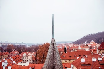 photo of brown building roof