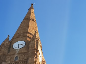 Photo of Brown Clock Tower