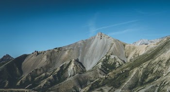 photo of brown mountain