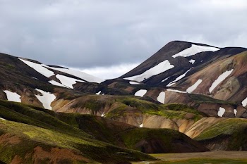 photo of brown mountains