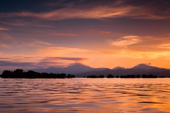 Photo of Calm Sea during Golden Hour