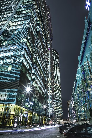 Photo Of City Buildings During Nighttime