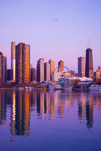 Photo of City Buildings Near River