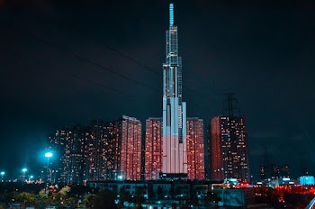 Photo of City During Evening
