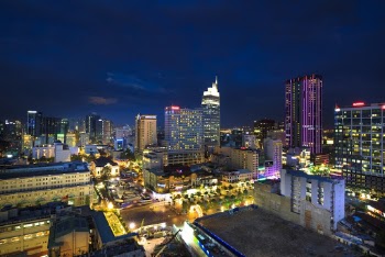 Photo of Cityscape at Nighttime