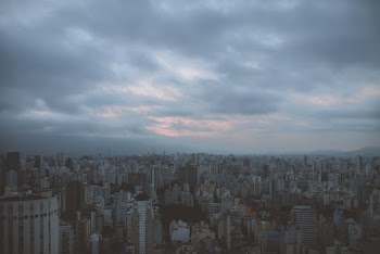 Photo of Cityscape on Gloomy Day