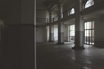 Photo of Columns Near Railings