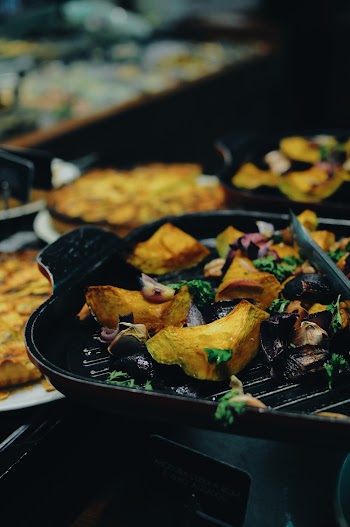 Photo of Cooked Food on Skillet