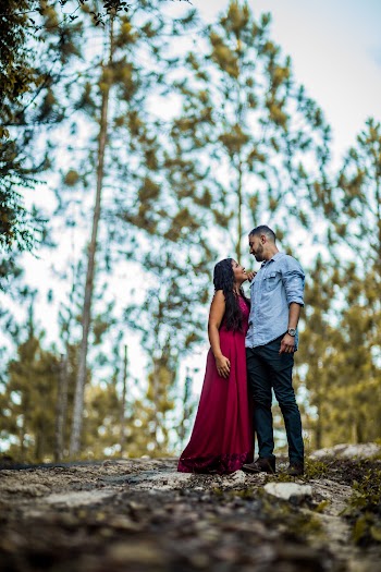 Photo of Couple Looking at Each Other