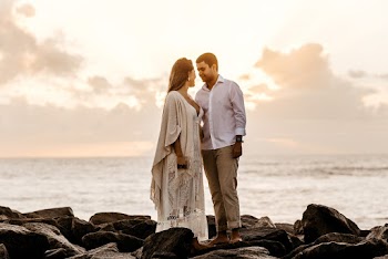 Photo of Couple Looking at Each Other
