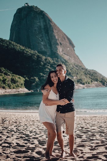 Photo of Couple On Beach