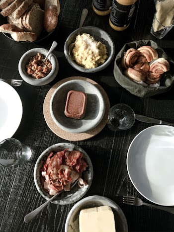 Photo of Different Foods on Top of Table 