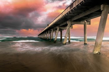 Photo of Dock During Dawn