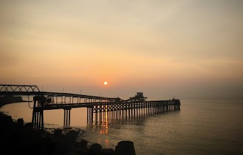 Photo of Dock During Sunset